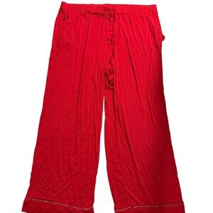 Victoria's Secret Modal Lounge PJ Sleep Bottom Pants w/ Pockets Red XXLarge